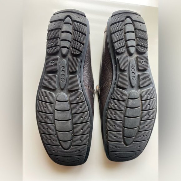 SOLD - ECCO Men’s Brown Leather Loafers | US 10 / 10.5 | 44 | - Picture 5 of 11